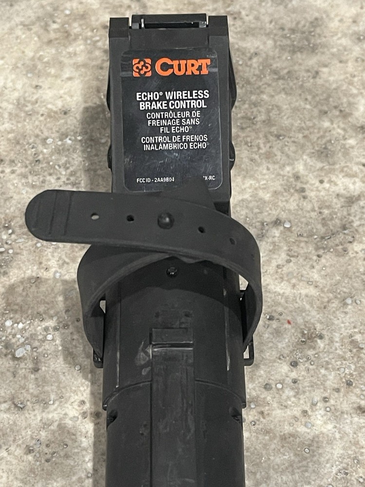 CURT 51180 ECHO WIRELESS MOBILE ELECTRIC BRAKE CONTROLLER BLACK TRAILER