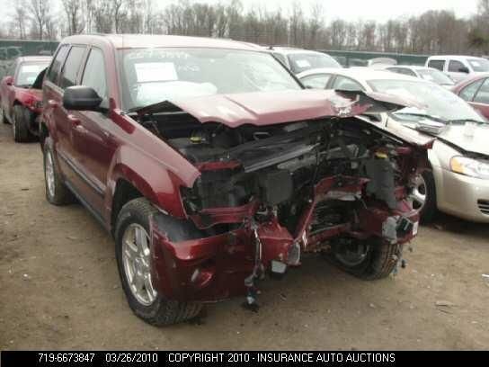 Speedometer Cluster MPH Fits 07 COMMANDER 72219