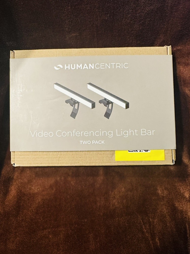 HumanCentric Video Conference Lighting - Double Kit (2-Pack) - LED Webcam Light