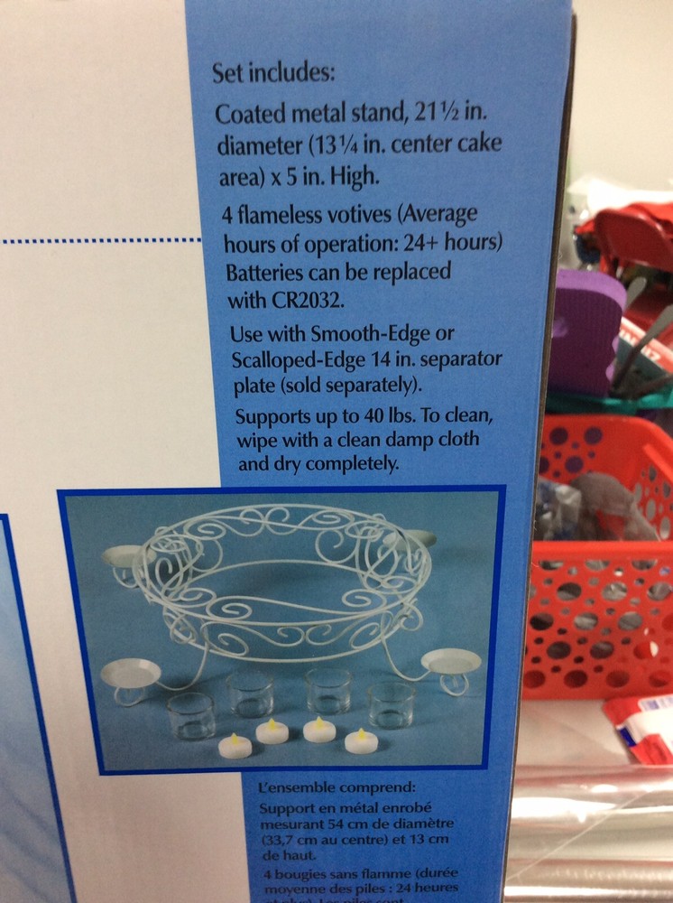 Candlelight Cake Stand