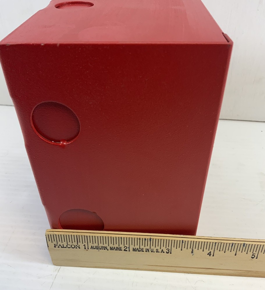 (NEW) SEIMENS SBBS-R Red Fire Alarm Surface Mount Back Box