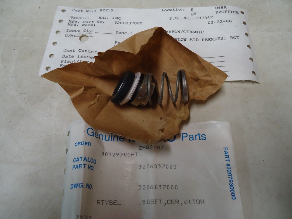 MOYNO 3206037000 Carbon/Ceramic Seal "New"