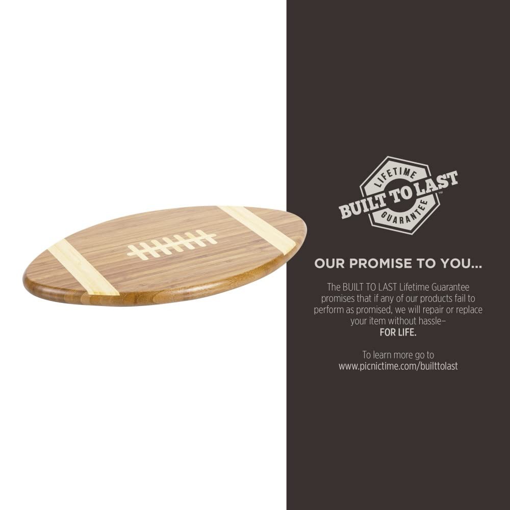NCAA Wake Forest Demon Deacons Touchdown Bamboo Cutting Board