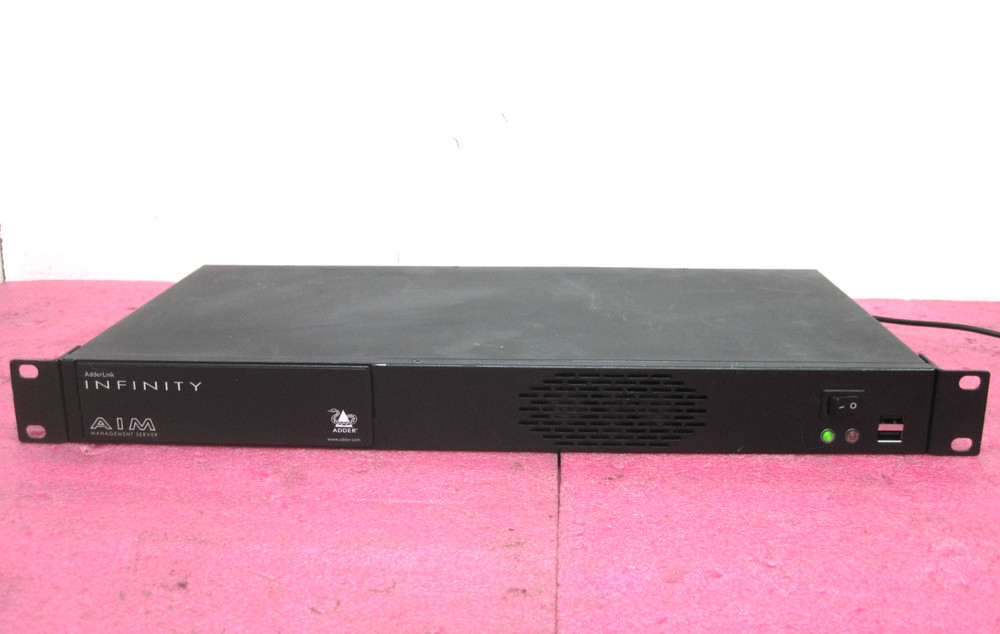 ADDERLink INFINITY Manager Device Includes 24-Channels Adder AIM-24 *READ* T9D11