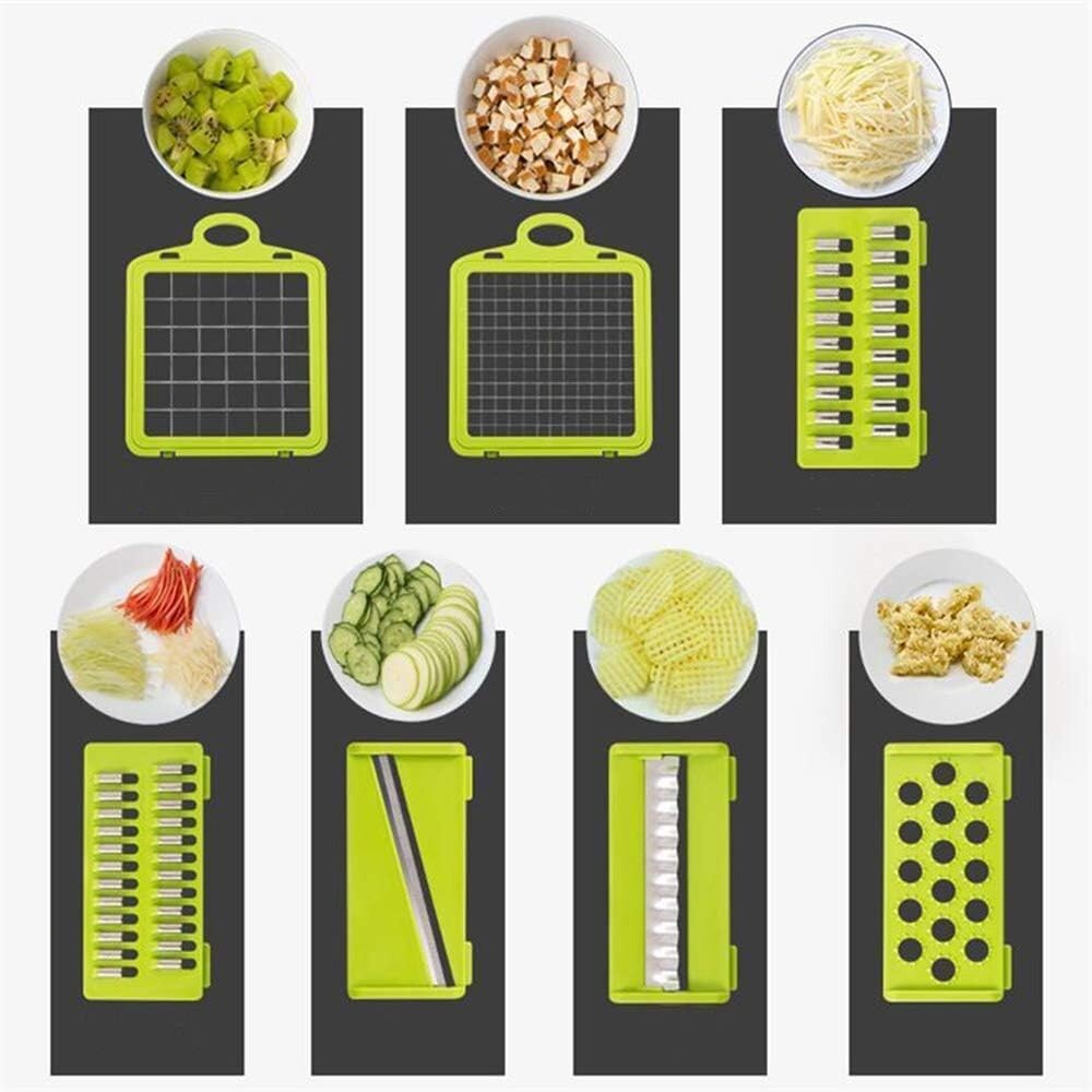 Cutter Chopper Vegetable and Fruit Slicer Pro 12 In 1 Multi Function Mandoline