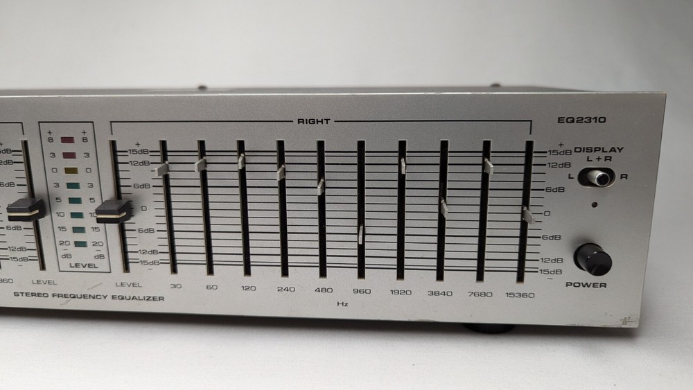 Numark EQ2310 Stereo Equalizer 10-band - Untested