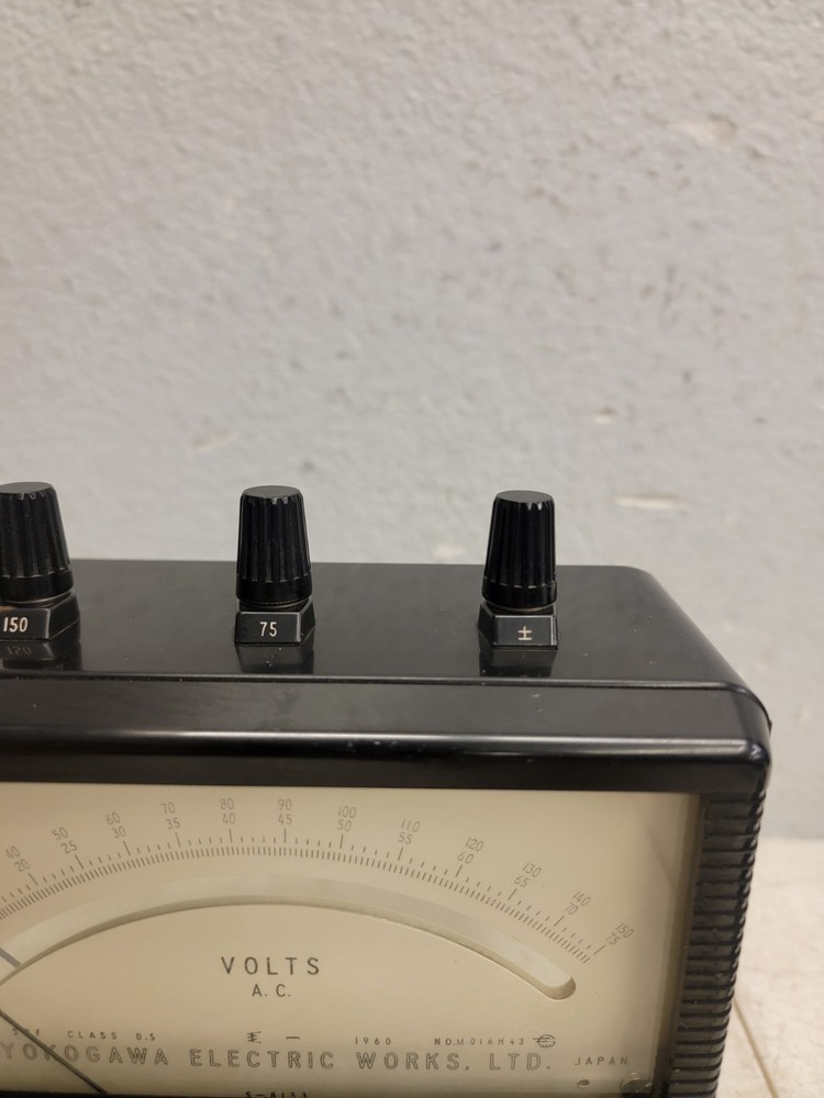 Yokogawa DC Voltmeter JisC1102