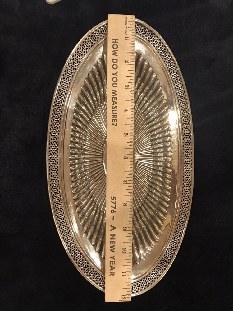 Vintage Sterling Silver Art Deco Dish