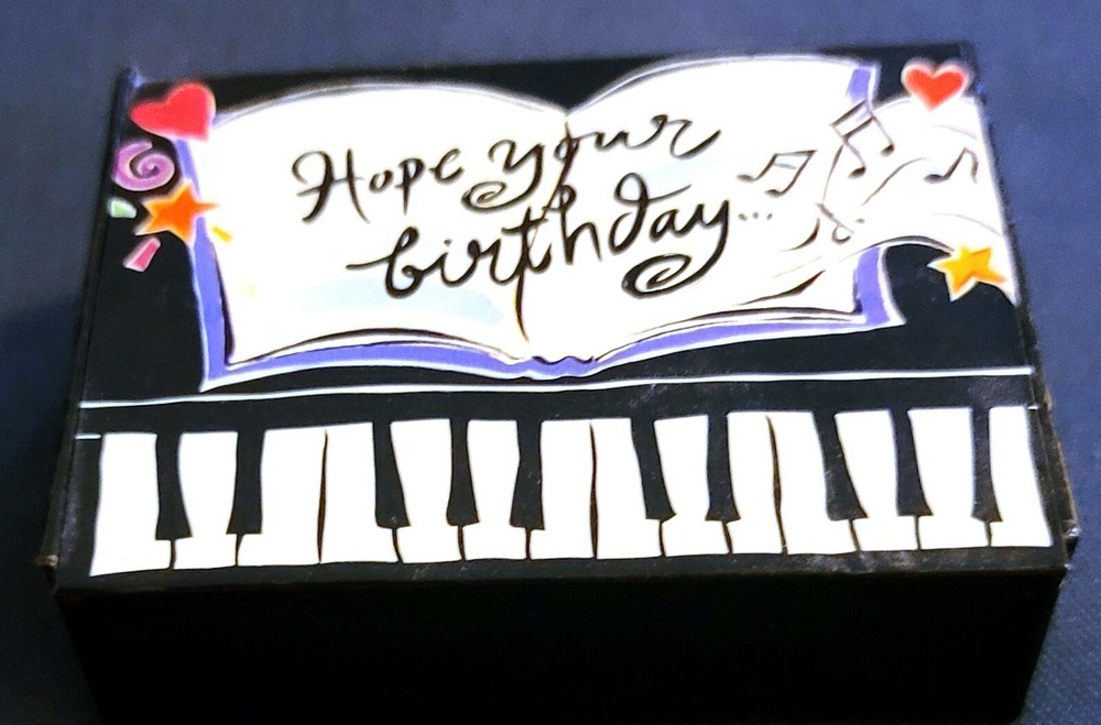 Fun 3" Paper Musical Box Card