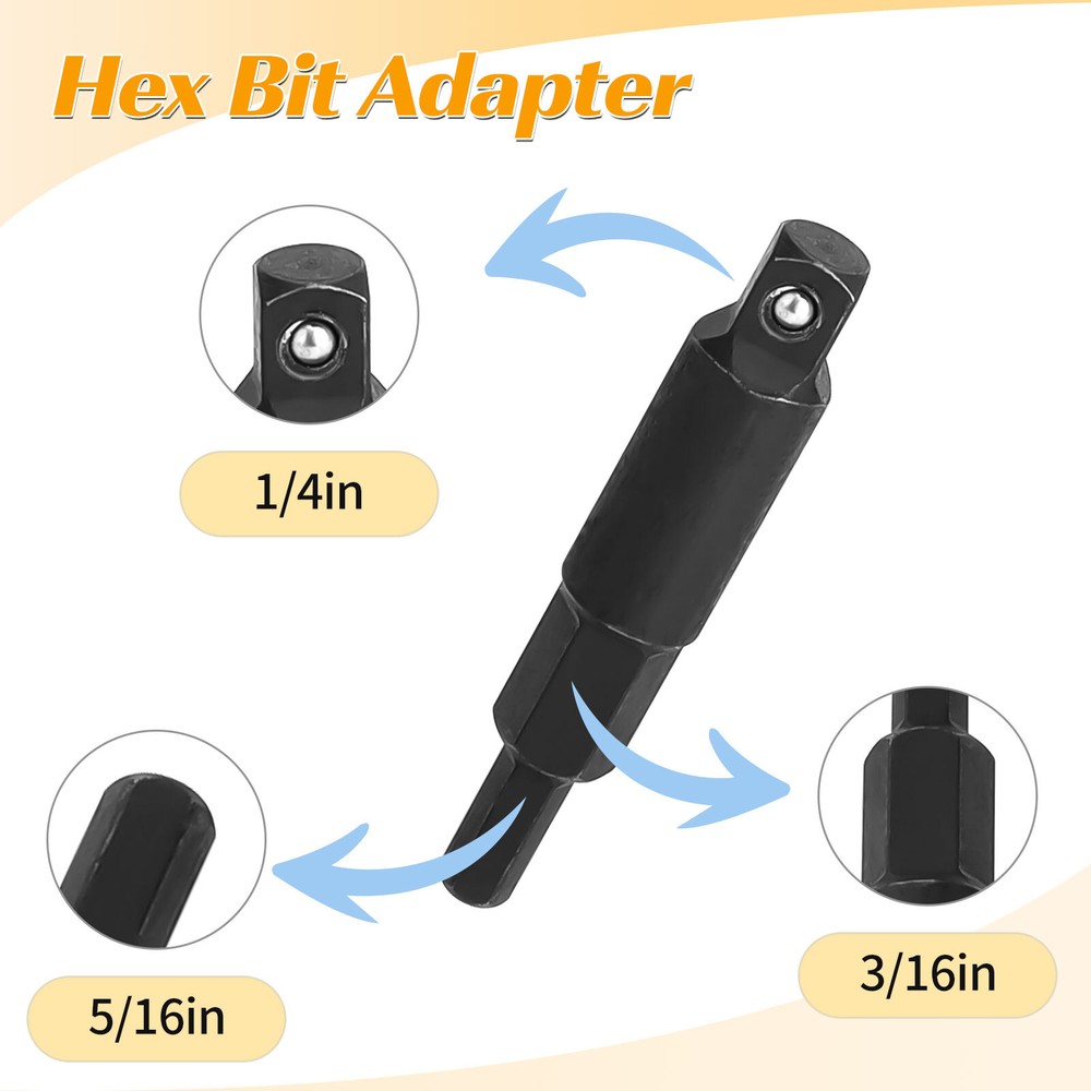 HVAC Tool AC Schrader Valve Core Remover Installer Tool Set 1/4 and 5/16 Port