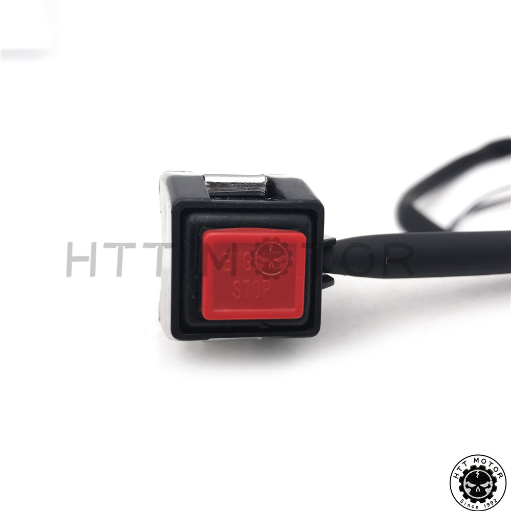 ENGINE STOP 7/8" Switch Push Button For ATVs Scooter Snowmobile Universal