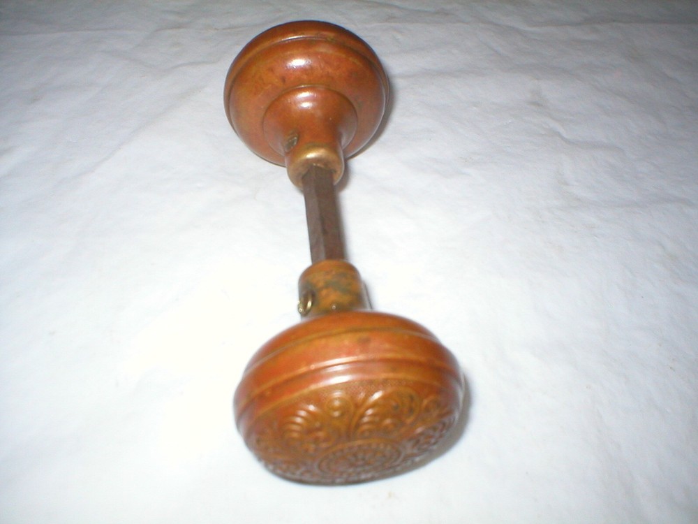 Victorian Decorative Doorknob Pair