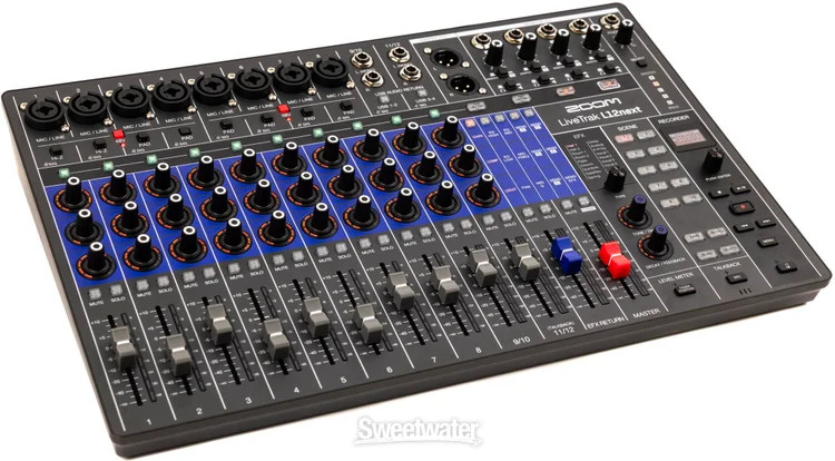 Zoom LiveTrak L12next Digital Mixer/Recorder