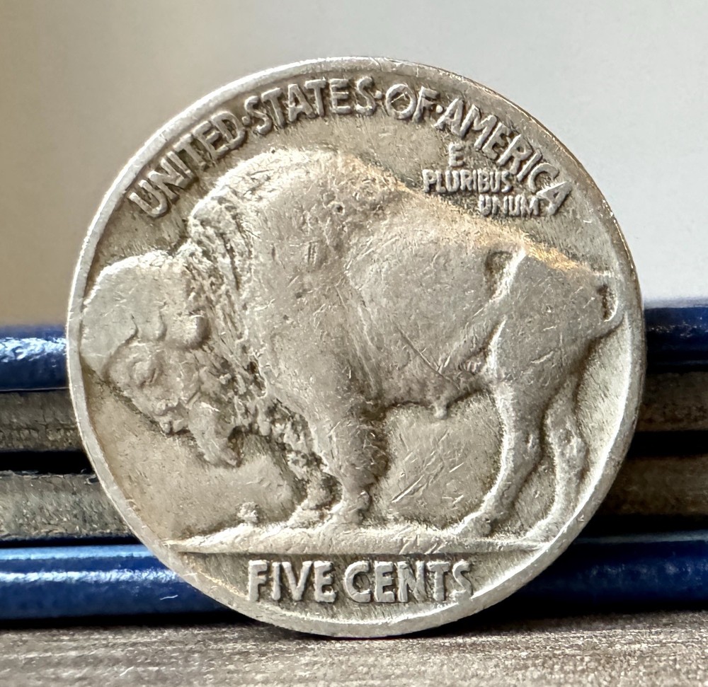 1919 Buffalo Nickel - 2 Feathers