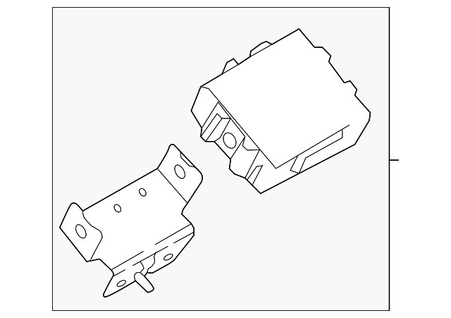 Genuine Mazda Parking Aid Control Module TK48-67-UU0A