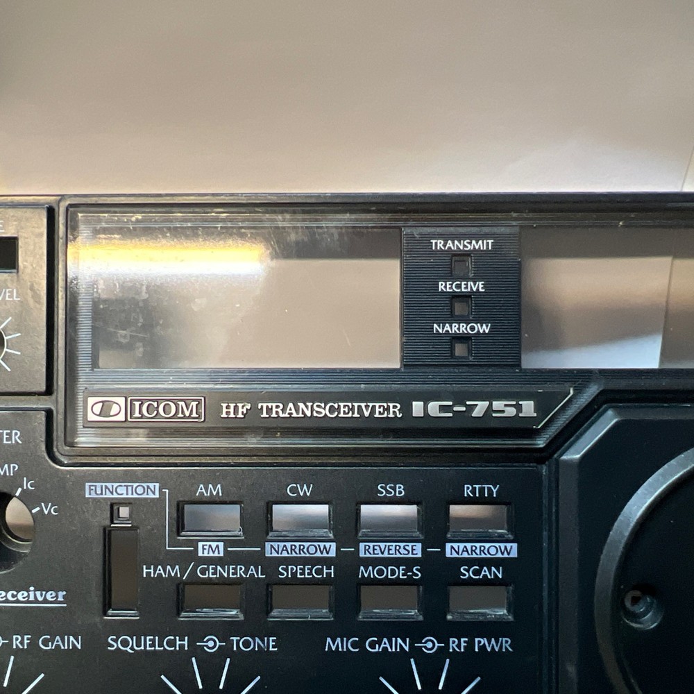 FACE PLATE FOR ICOM IC 751