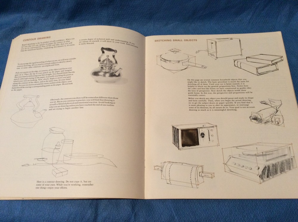 Art Instruction Skylight Studio Keys to Sketching Book