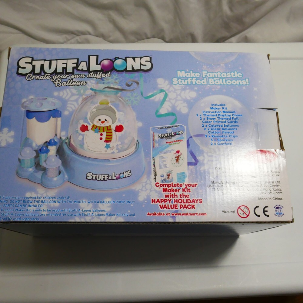 Stuffaloons Snowglobe Maker Kit Value Set Snowman