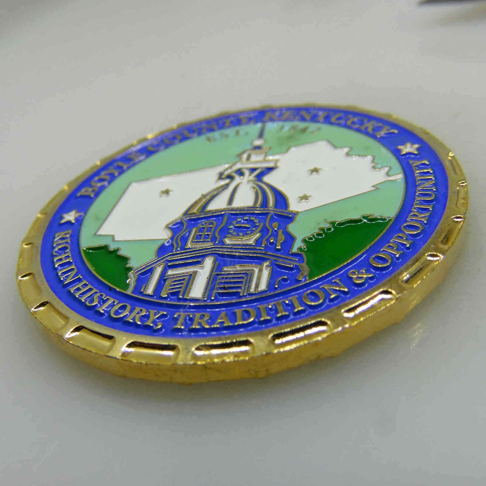 BOYLE COUNTY KENTUCKY SHERIFF CHALLENGE COIN