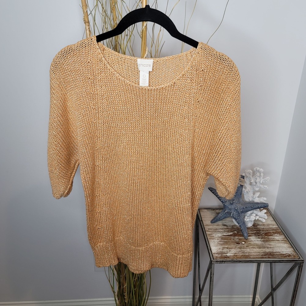 Chico's Sweater Womens 0 (Small)