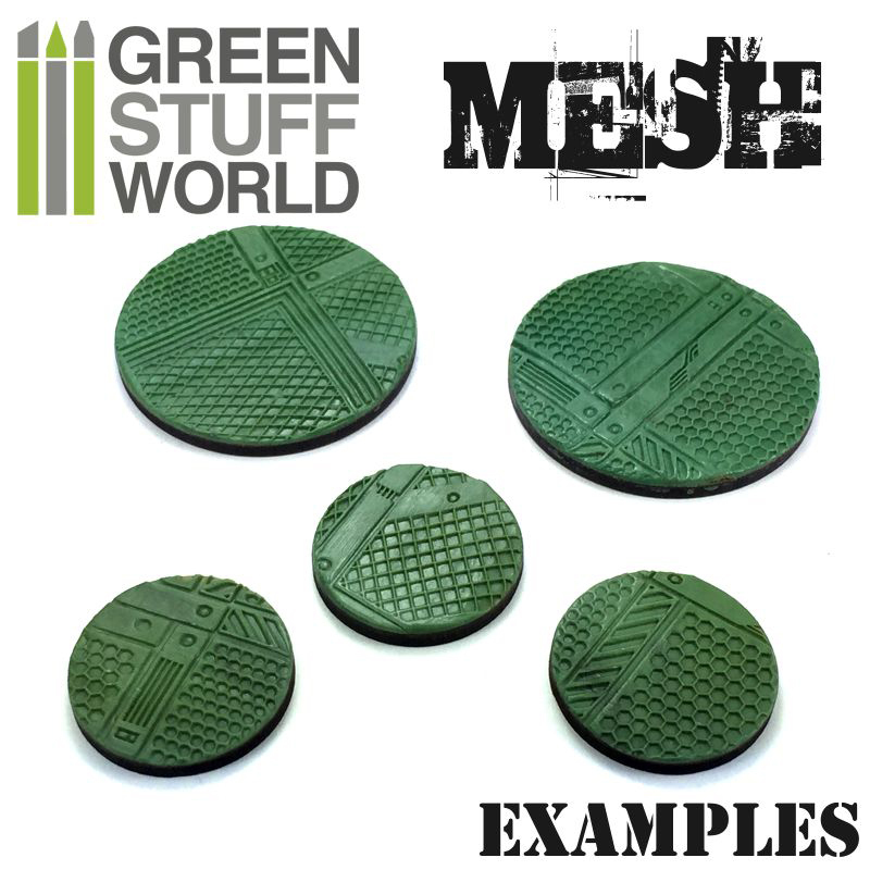 Rolling Pin - MESH Texture - Create your own Infinity, Warhammer bases...