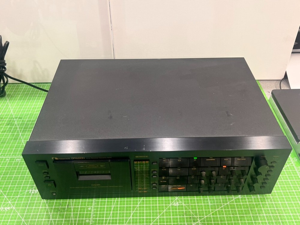 Nakamichi Dragon Auto-Reverse 3-Head Cassette Deck Serviced & Operational+Manual