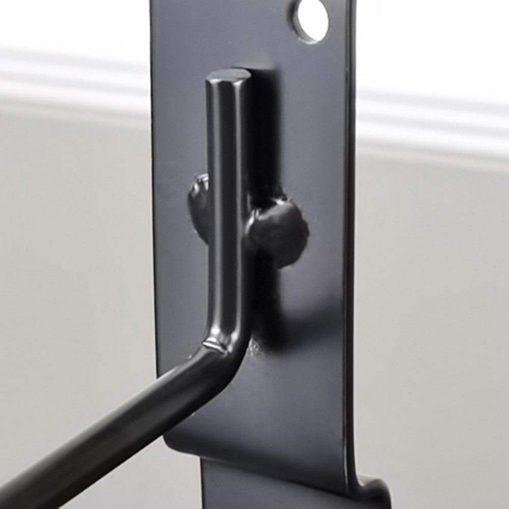 10-Pack Enhance Display with 6" Black Gridwall Hooks