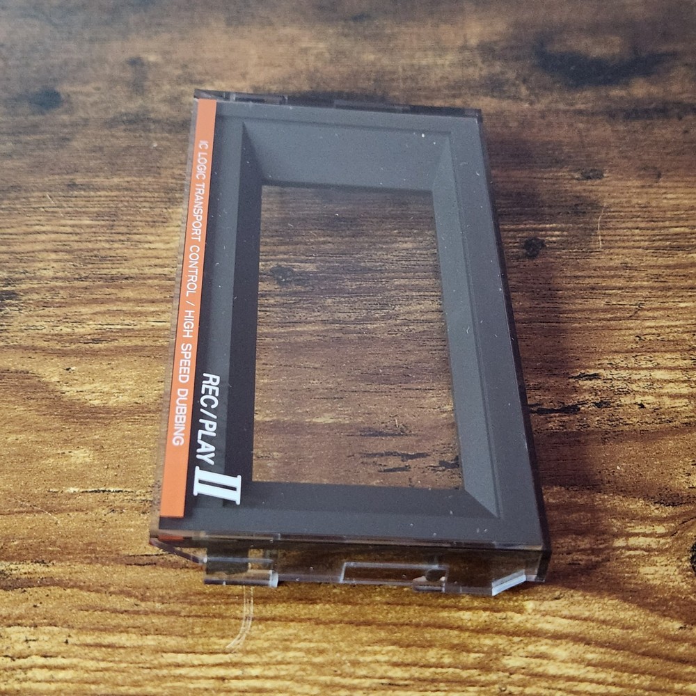 TEAC D‑500C Cassette Deck Front Loading "Rec/Play II" Replacement Door