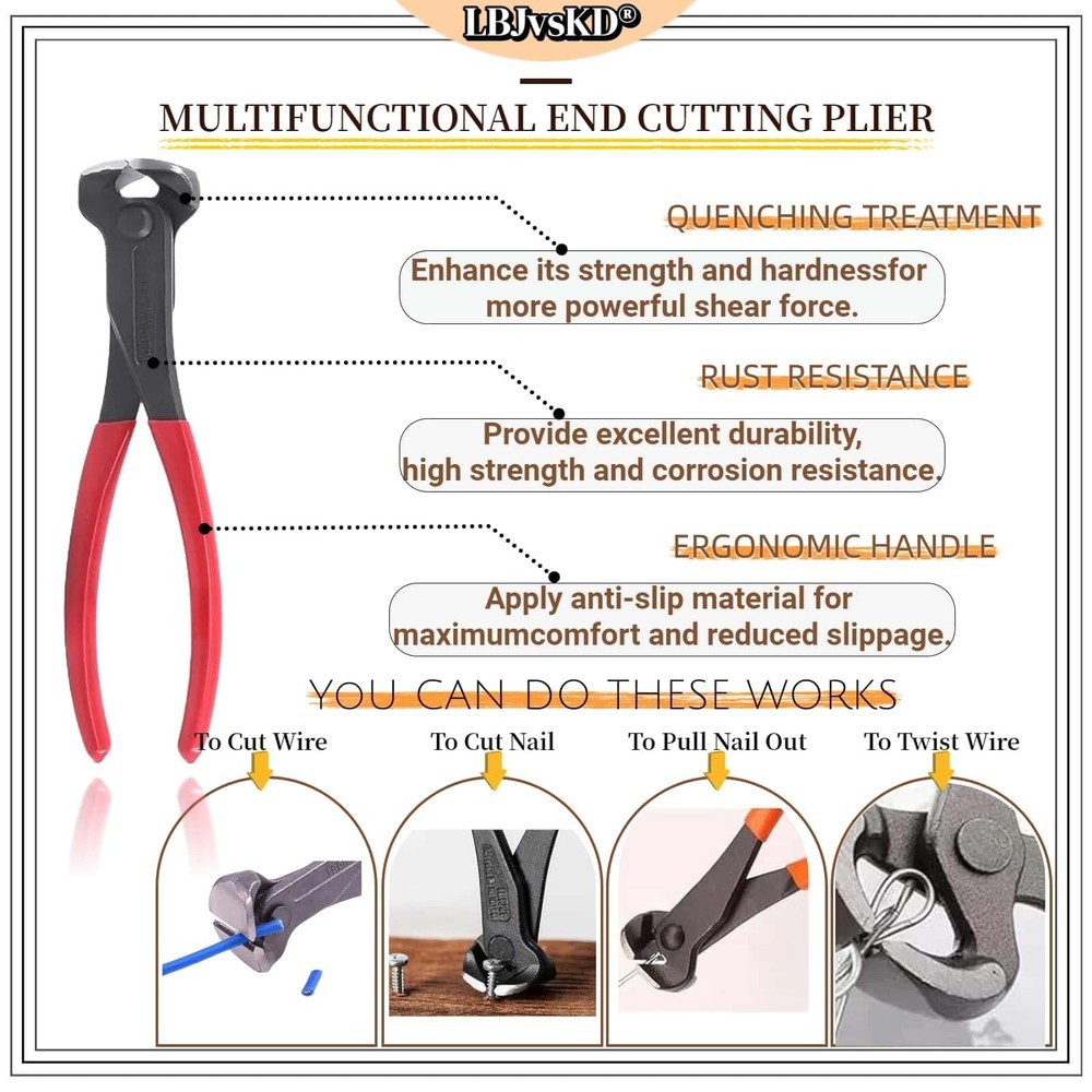Upholstery Carpet Staple Remover and Nail Puller Remover Tool Set - Staple Pu...