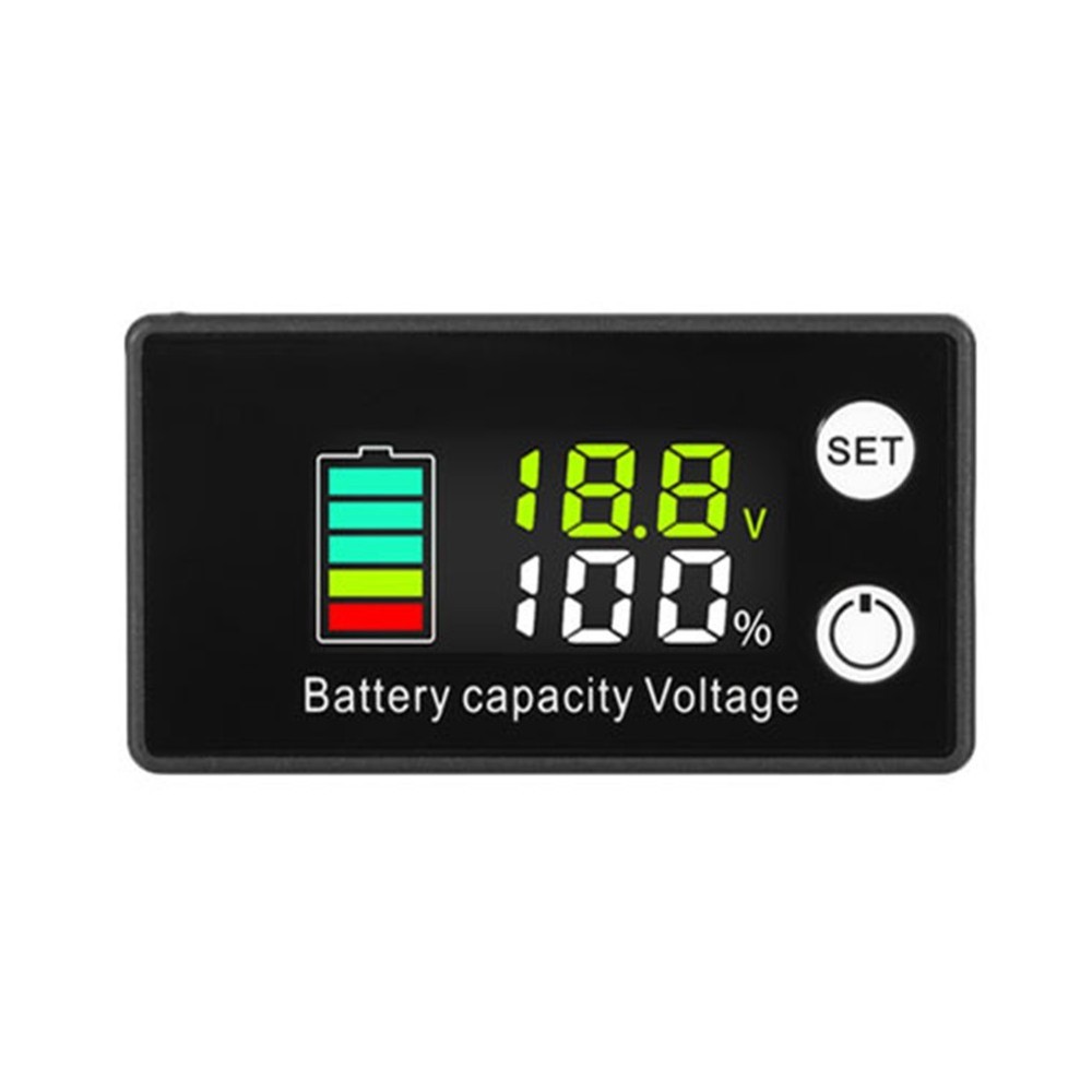 Battery Capacity Indicator Battery Status Checking Pluggable Power Connector