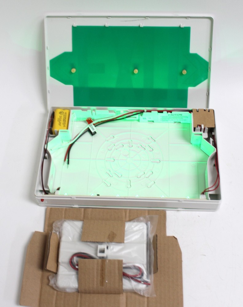 LED Exit Lighting Fixture Single or Double Face , Battery Backup, 6 PCS