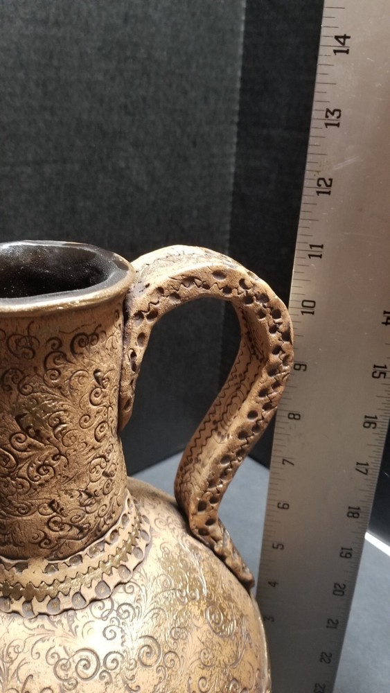 Marina Smelik Rustic Earthenware Jug with Handle, Large