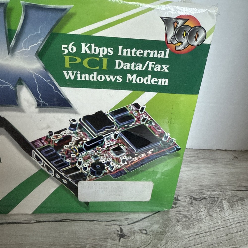 56K Internal Data/Fax Modem PCI Version Windows New Sealed Software Included