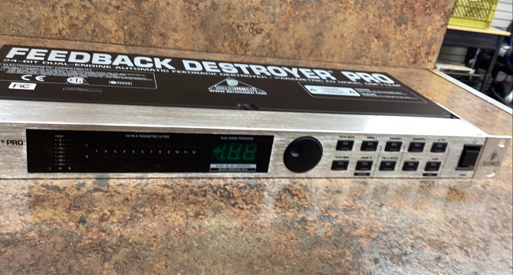 Behringer Feedback Destroyer Pro Model DSP 1124P