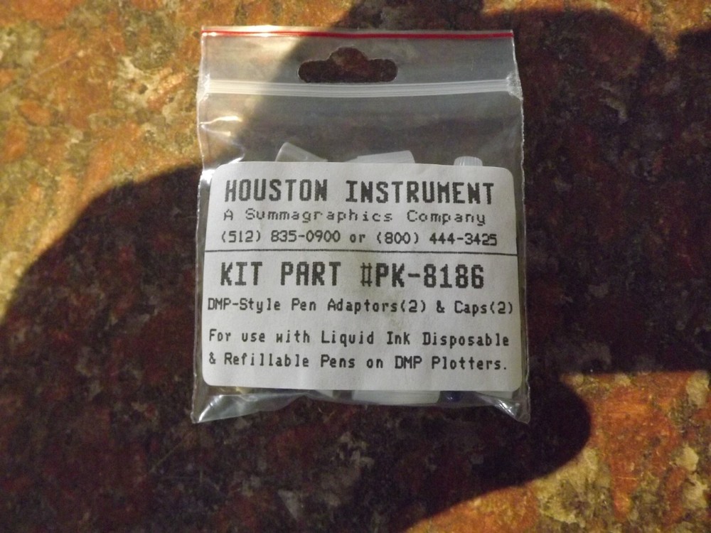 HOUSTON INSTRUMENT SUMMAGRAPHICS CO. DMP PLOTTER PEN CAPS