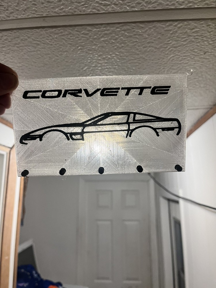 C4 Corvette Key Hanger
