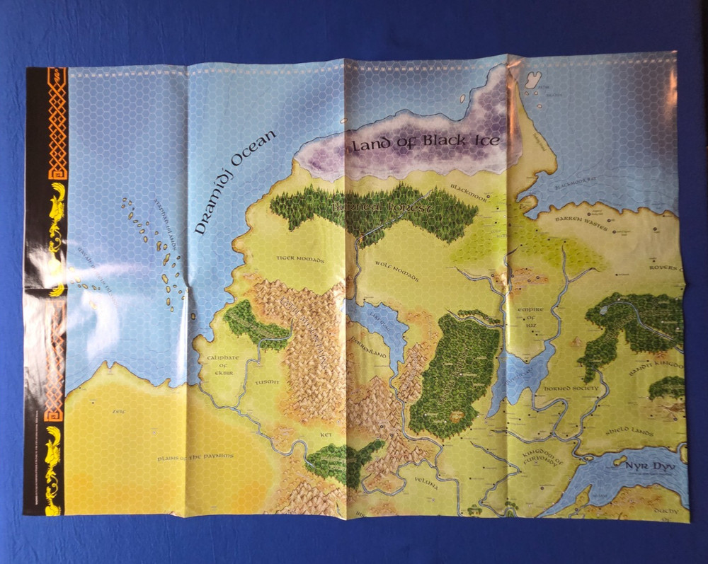 Greyhawk Poster Map (Upper Right)