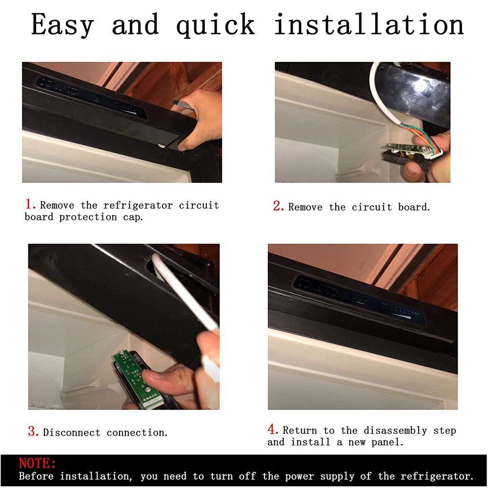 Refrigerator Eyebrow Power Control Circuit Board For Dometic Models 2932884014