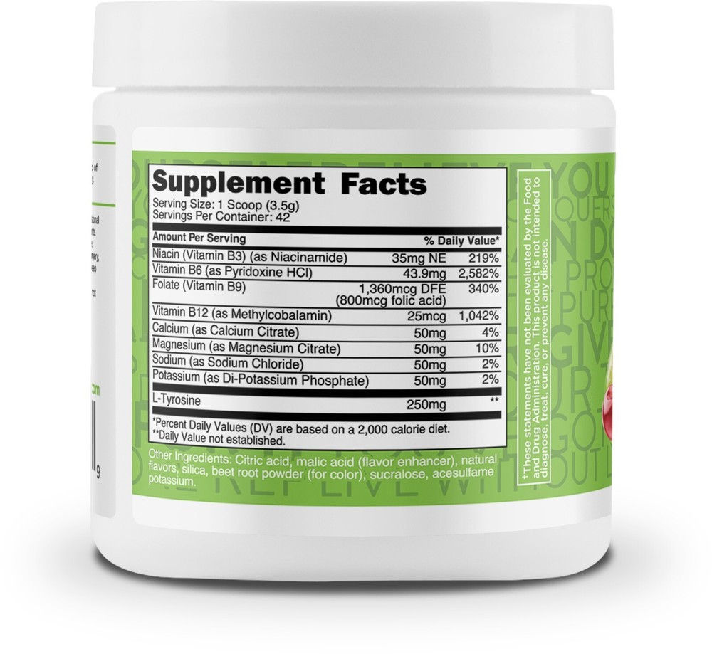 TransformHQ Hydration 42 Servings (Cherry Limeade) - Electrolyte Drink Mix