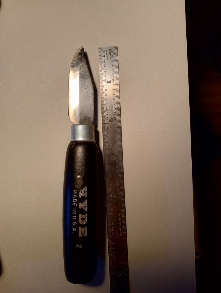 NOS - HYDE 2" SLOYD CARVING KNIFE - 2 PIECES