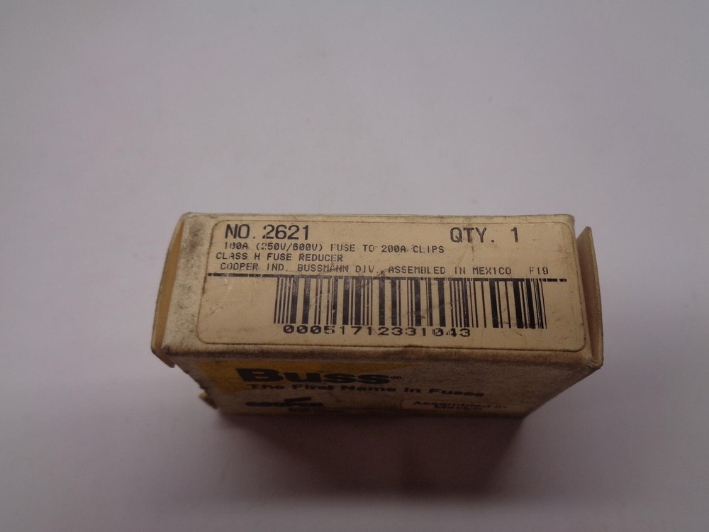BUSSMANN 2621 FUSE REDUCER NSMP