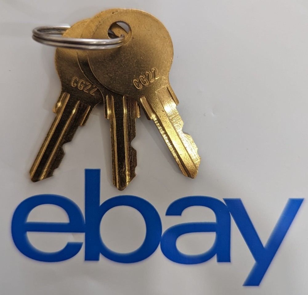 LL127    3- Keys For CRAFTSMAN TOOLBOX cut to code LL127