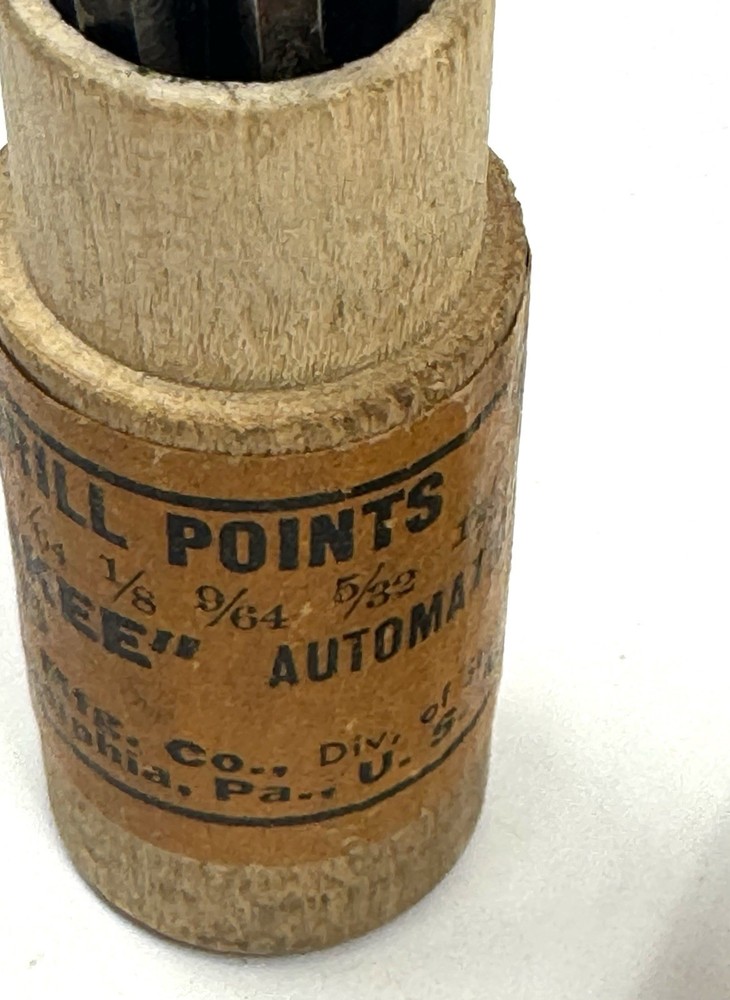 YANKEE Push Drill Points, North Bros. No 9, 8 Bits