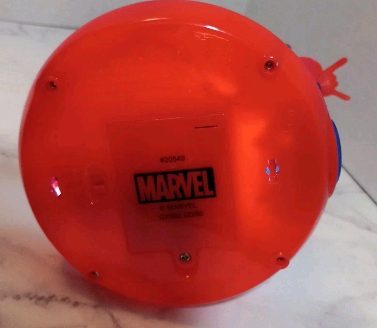 Marvel Spiderman Night Light 2022 Battery Operated Tested Working