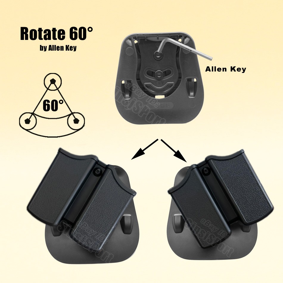 PSA Dagger Magazine Pouch Fits S SX Models Double Stack 9mm Compact