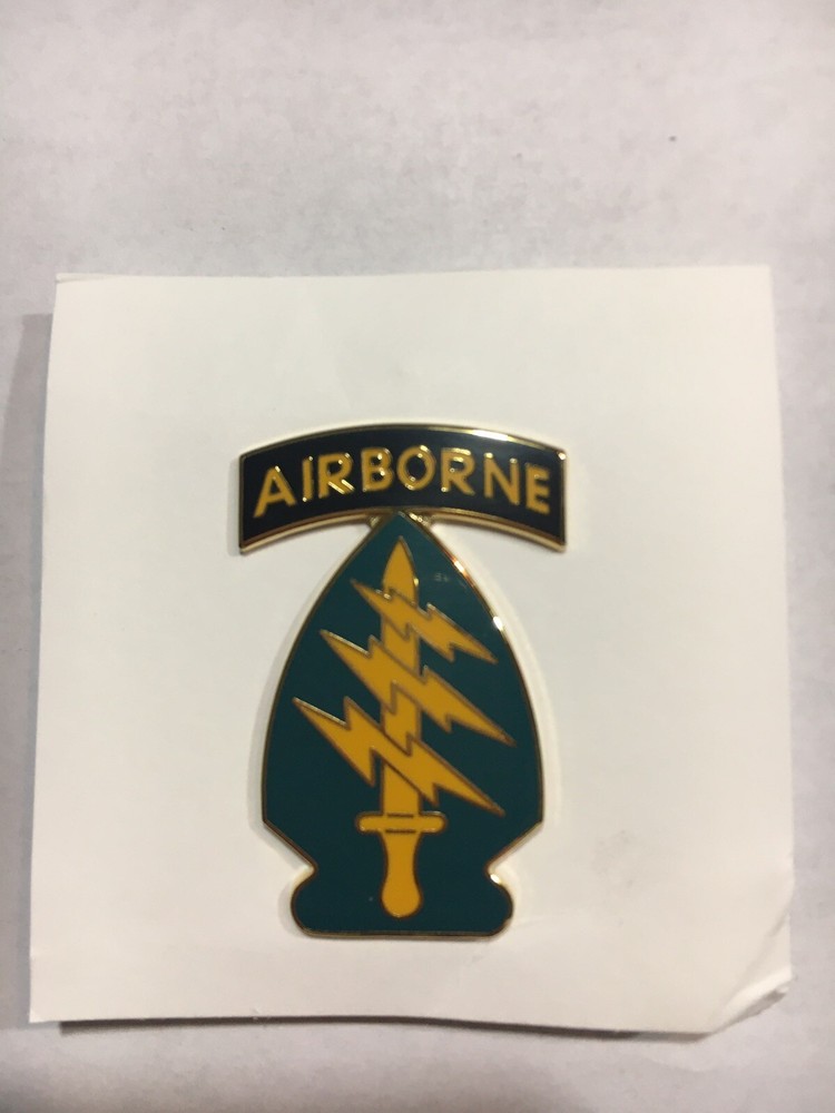 ASU / Special Forces, Airborne Tab, Combat Service Identification Badge,CSIB