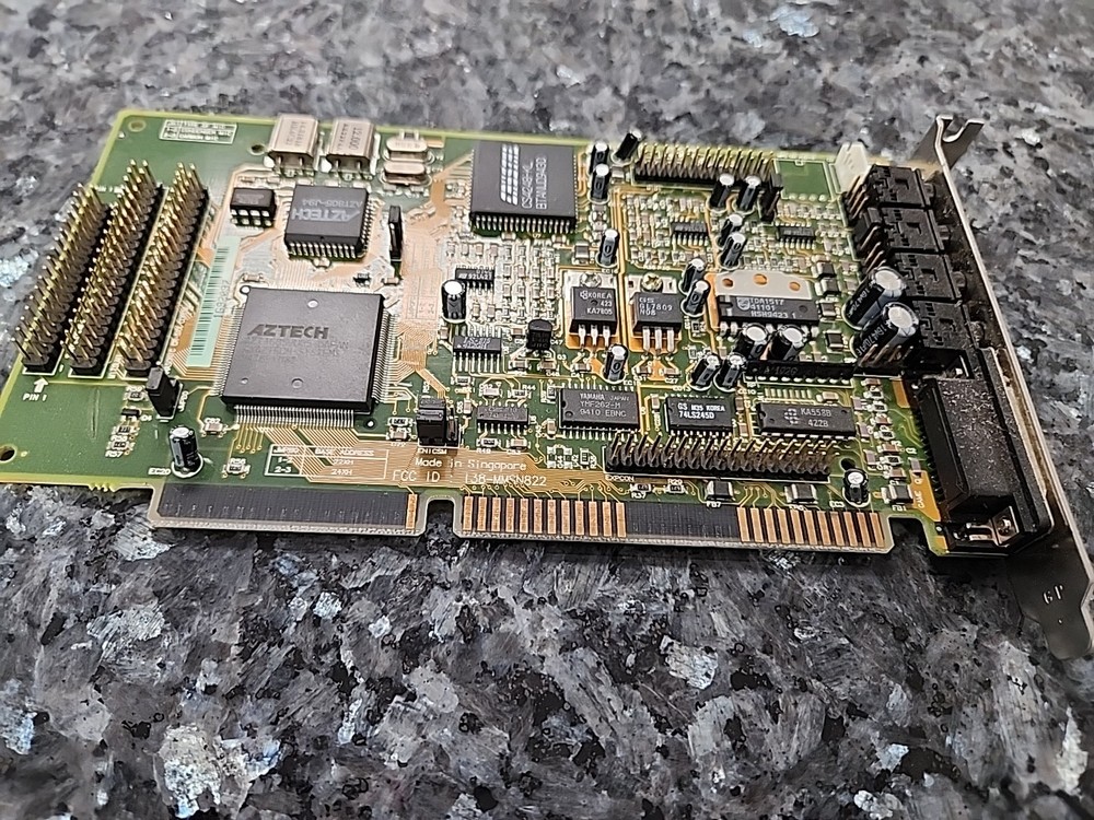 Aztech Sound Card 138-MMSN813 Retro Computing Audio