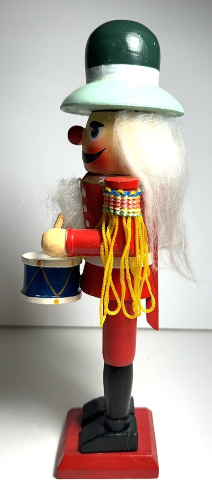 Vintage Smithsonian Institution Nutcracker Marching Band Drummer 10"
