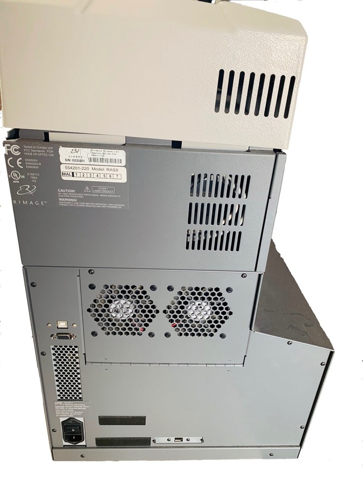 Rimage Protege II, CD & DVD Printer/Copier, Auto Duplication W. Dell Server