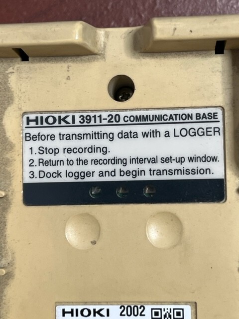 HIOKI 3911-20 Communication Base (RS-232C)